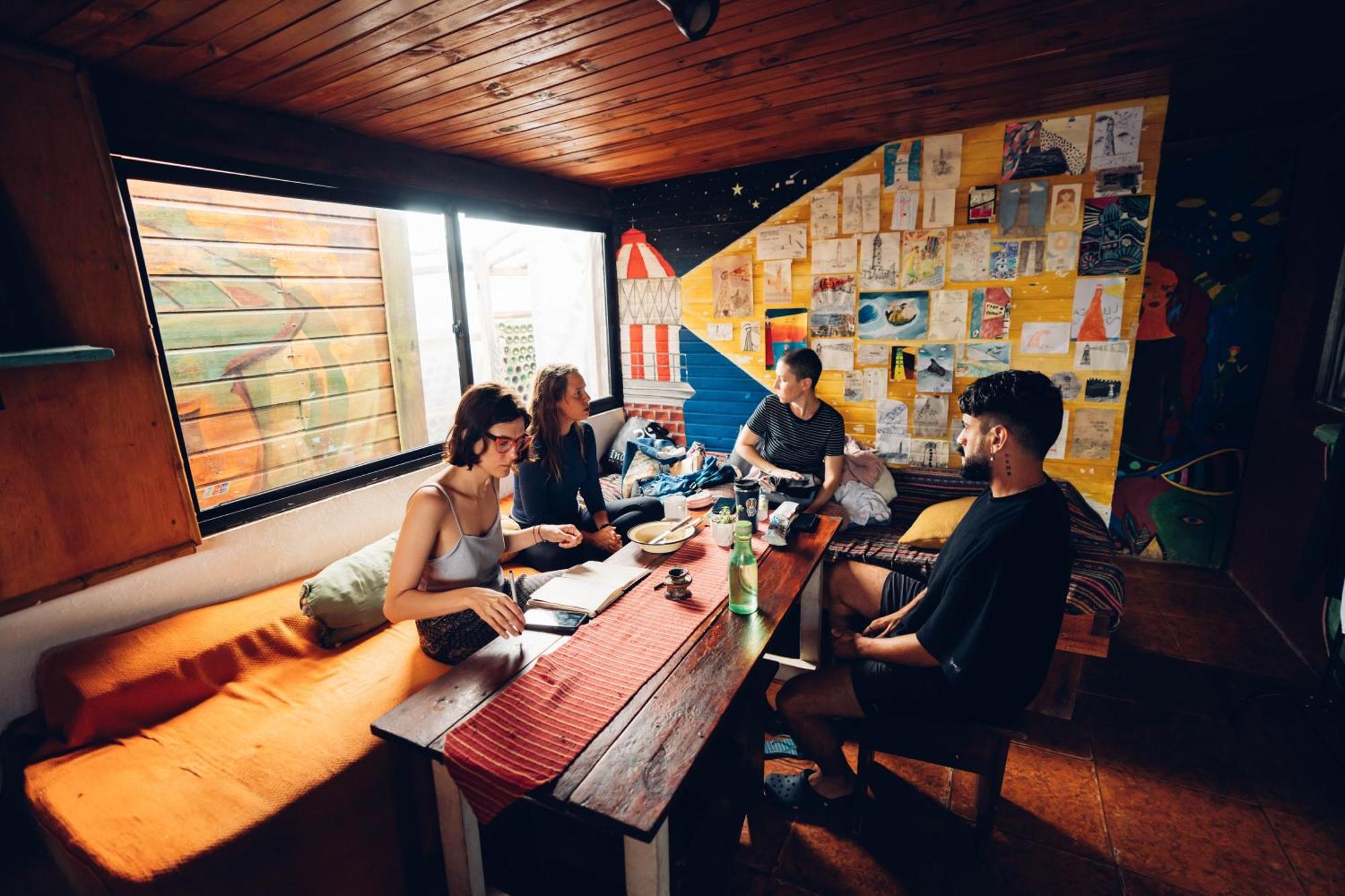 Viejo Lobo Hostel Cabo Polonio Ngoại thất bức ảnh